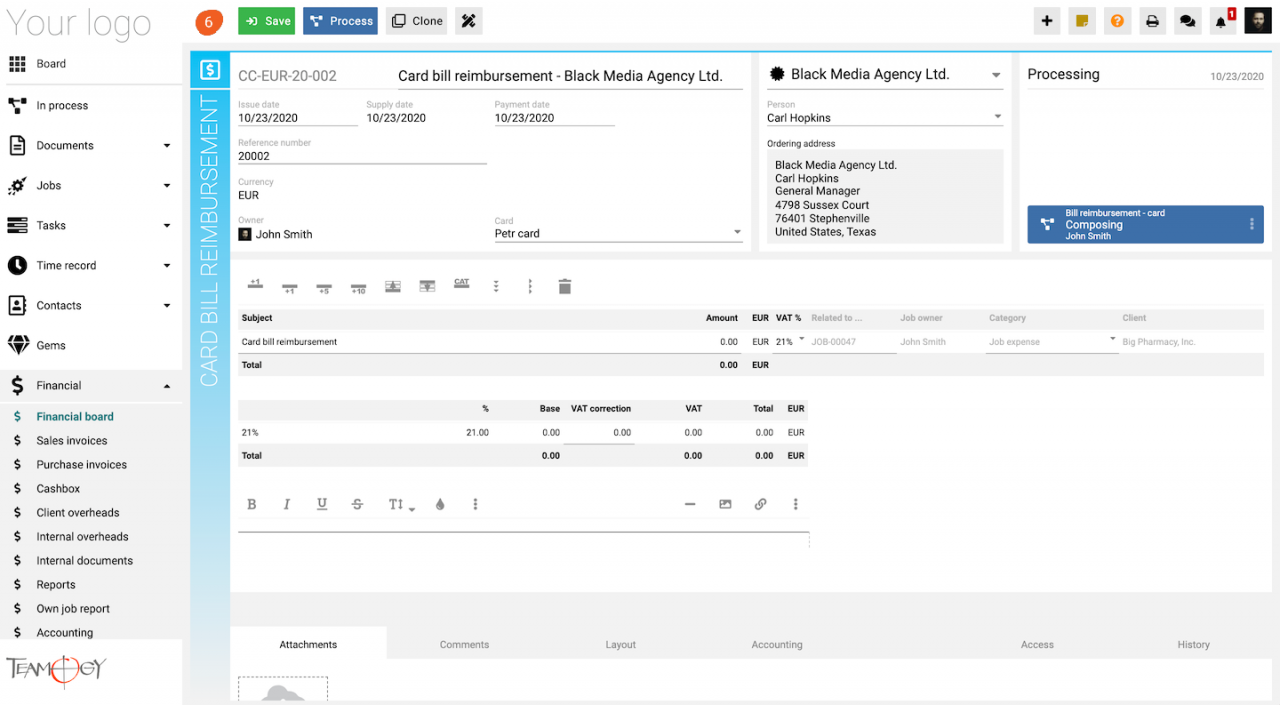 New Card Bill Reimbursement Teamogy new-card-bill-reimbursement-teamogy